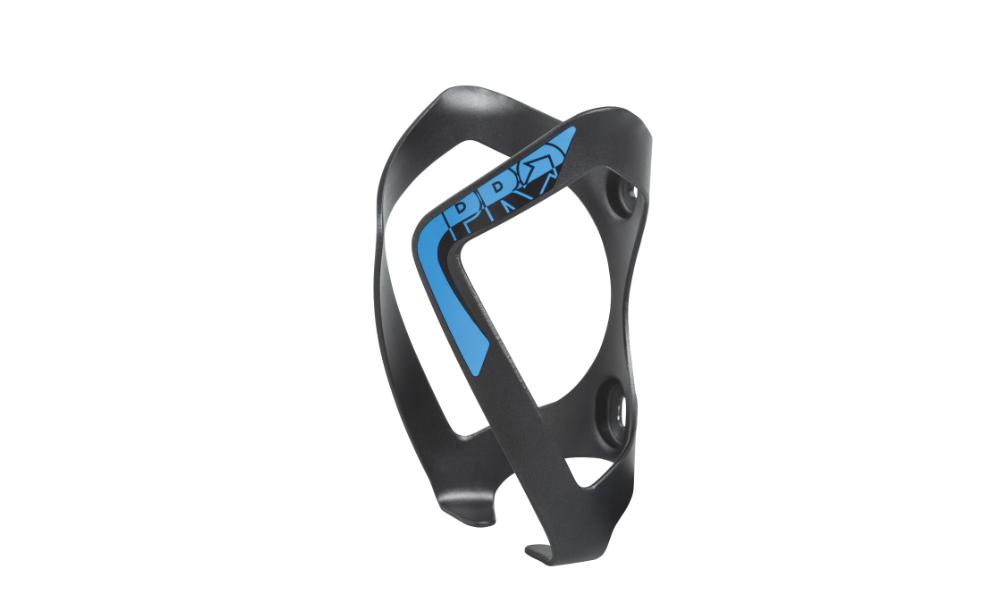 Koszyk bidonu PRO Alu - czarno-niebieski