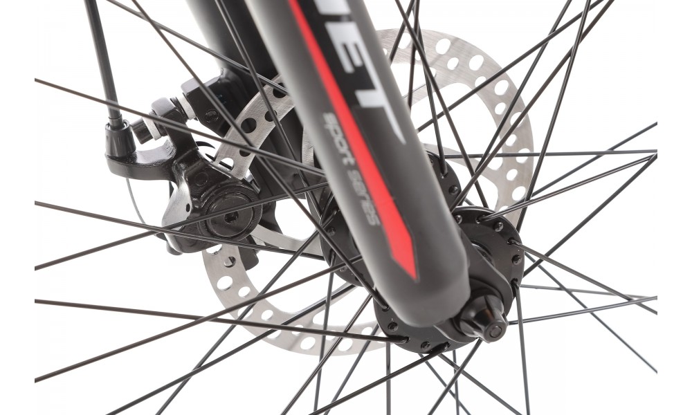 Rower górski Romet Rambler R9.1 SPECIAL - czarno-czerwony