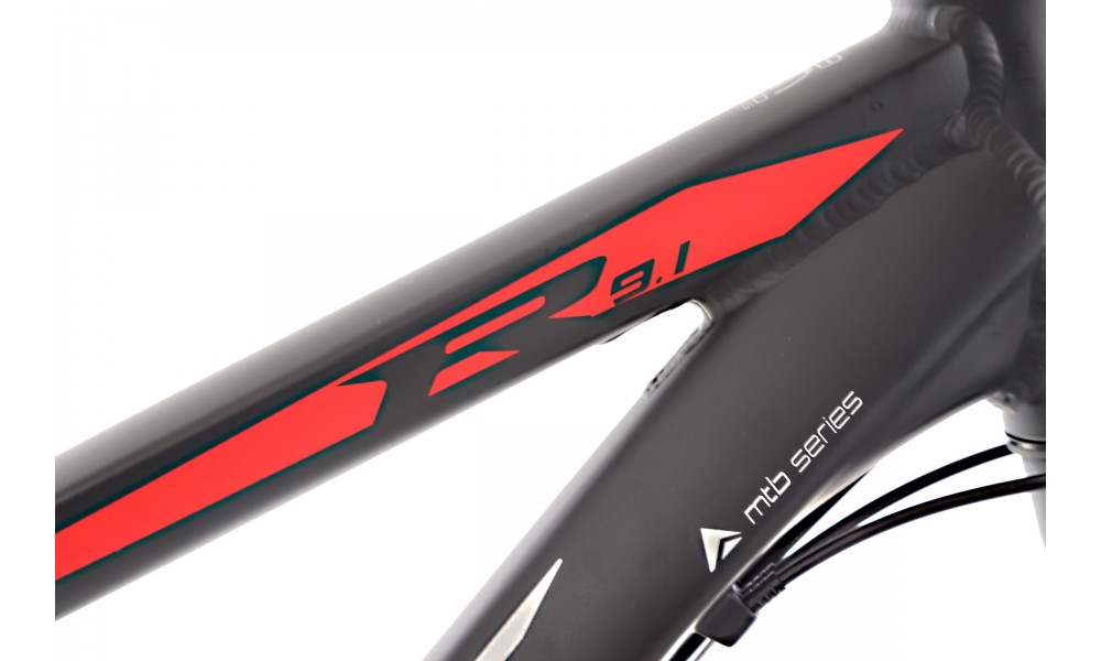 Rower górski Romet Rambler R9.1 SPECIAL - czarno-czerwony