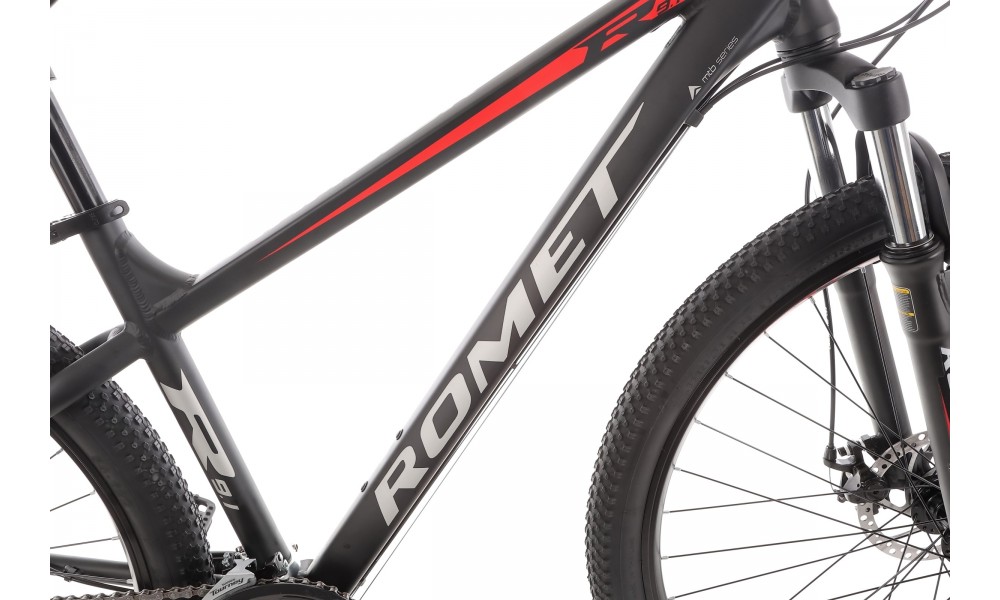 Rower górski Romet Rambler R9.1 SPECIAL - czarno-czerwony