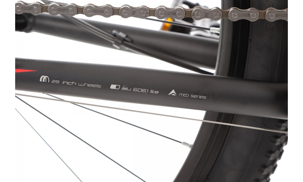 Rower górski Romet Rambler R9.1 SPECIAL - czarno-czerwony