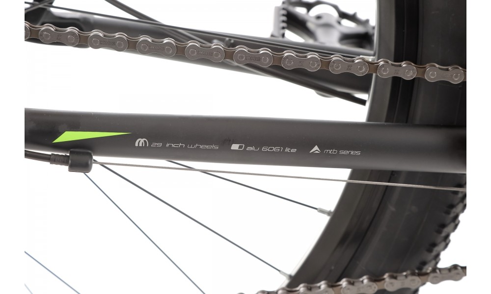 Rower górski Romet Rambler R9.1 SPECIAL - czarno-limonkowy