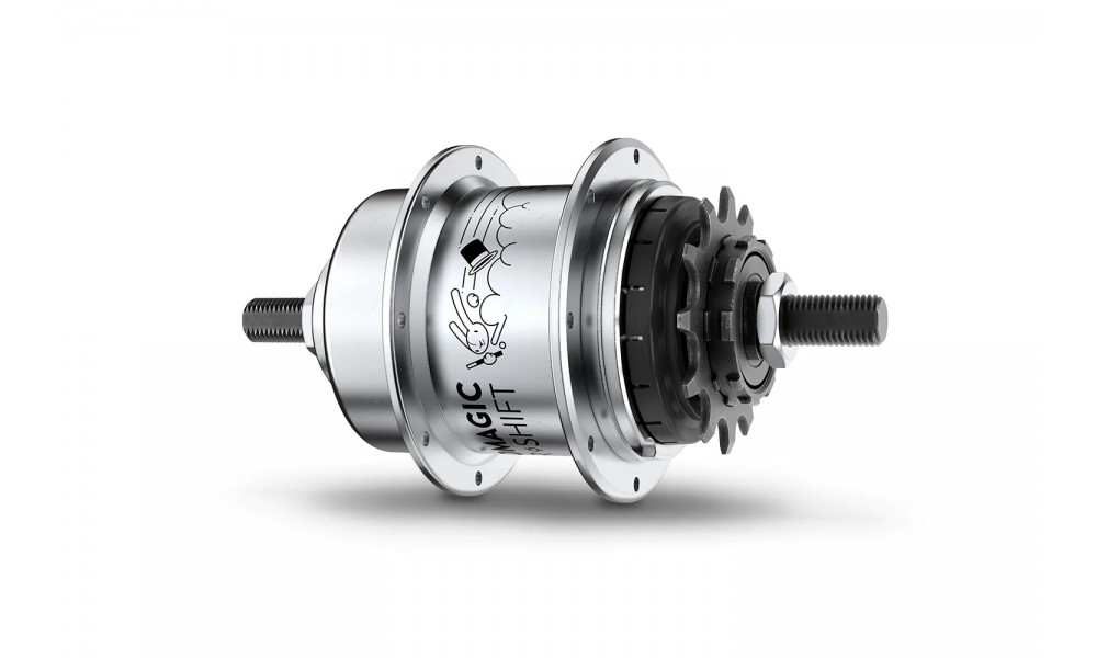 Rower dziecięcy Woom 3 AUTOMAGIC 16" 2024 - fioletowy-biały