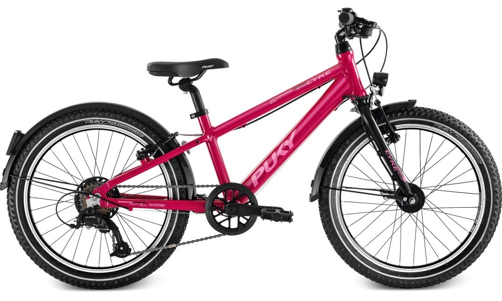 Rower dziecięcy Puky Cyke 20-7 Active - jagodowo-czarny