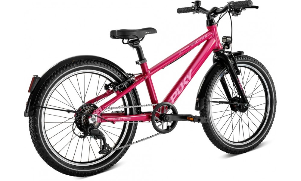 Rower dziecięcy Puky Cyke 20-7 Active - jagodowo-czarny