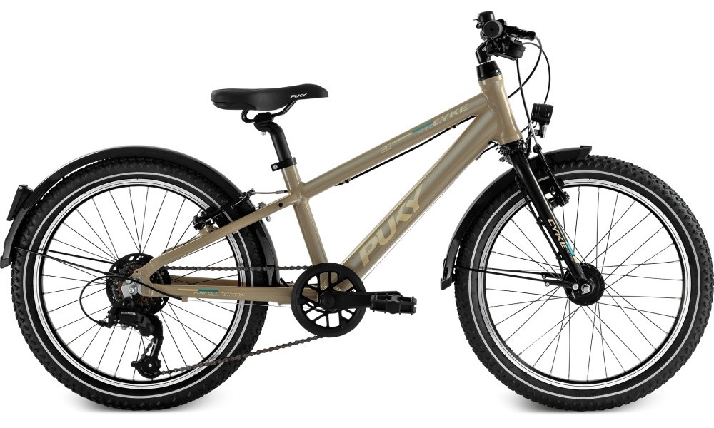 Rower dziecięcy Puky Cyke 20-7 Active - piaskowo-czarny