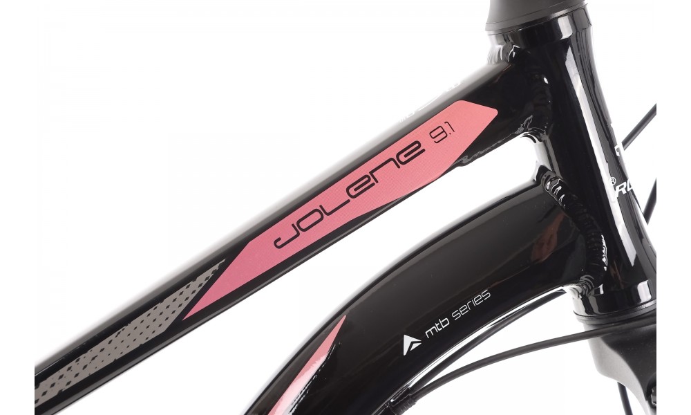 Rower górski Romet Jolene 9.1 SPECIAL - czarno-różowy