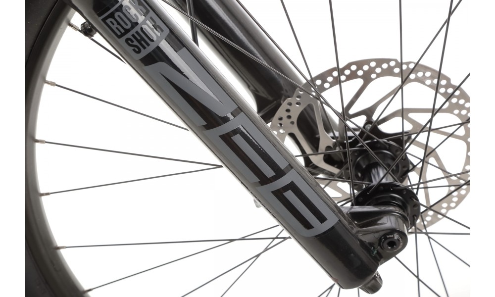 Rower górski elektryczny Haibike Hybe 9 - szaro-czerwony