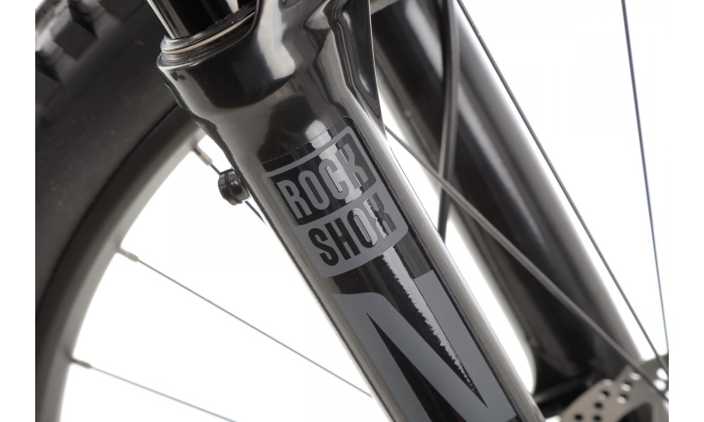 Rower górski elektryczny Haibike Hybe 9 - szaro-czerwony