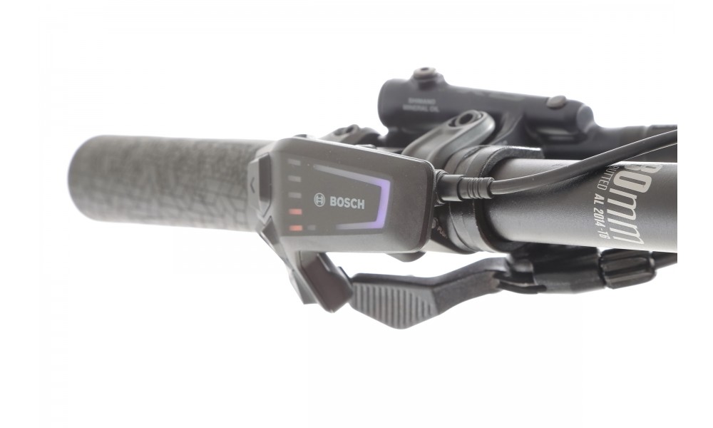 Rower górski elektryczny Haibike Hybe 9 - szaro-czerwony