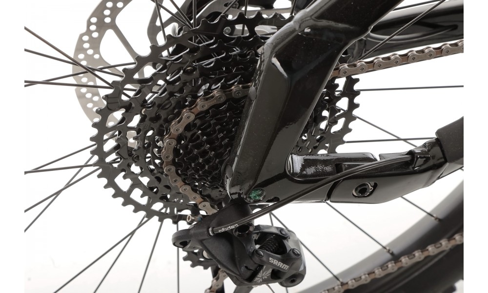 Rower górski elektryczny Haibike Hybe 9 - szaro-czerwony