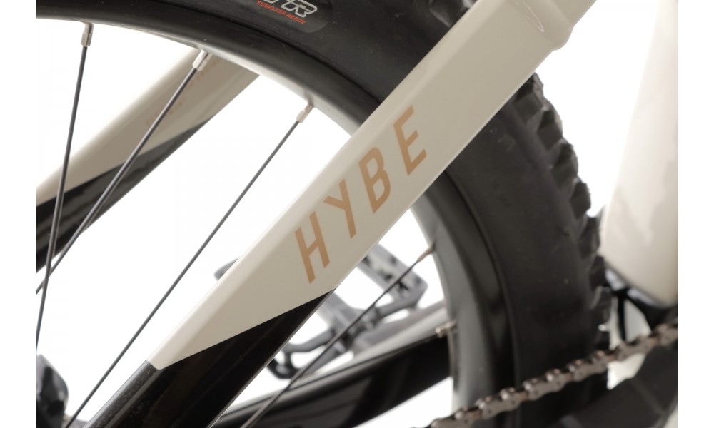 Rower górski elektryczny Haibike Hybe 9 - szaro-czerwony