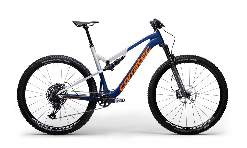 Rower górski Corratec Revolution iLink Elite - czarno-zielono-srebrny