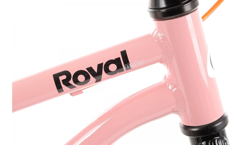 Rower dziecięcy Royal Baby BELT Super Lite 14" 2024 - różowy
