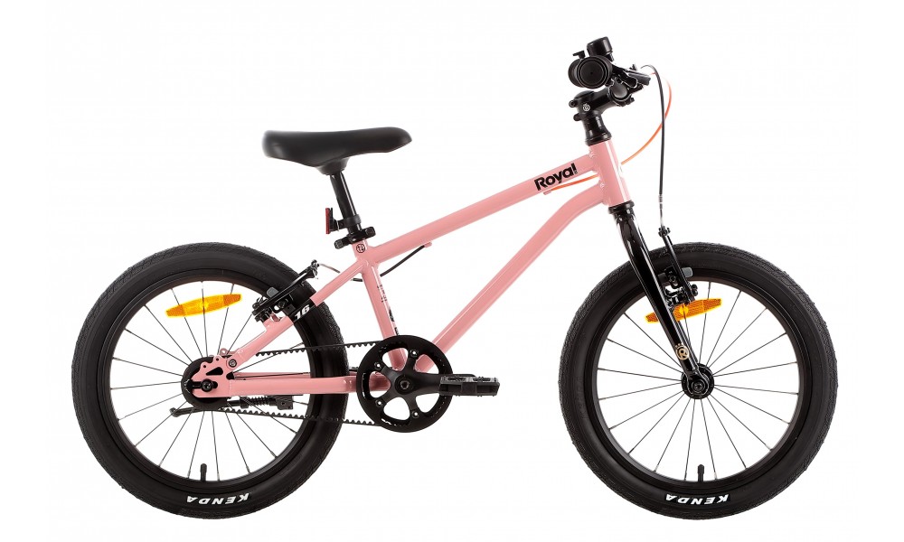 Rower dziecięcy Royal Baby BELT Super Lite 16" 2024 - różowy