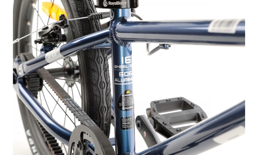 Rower dziecięcy Royal Baby BELT Super Lite 16" 2024 - granatowy