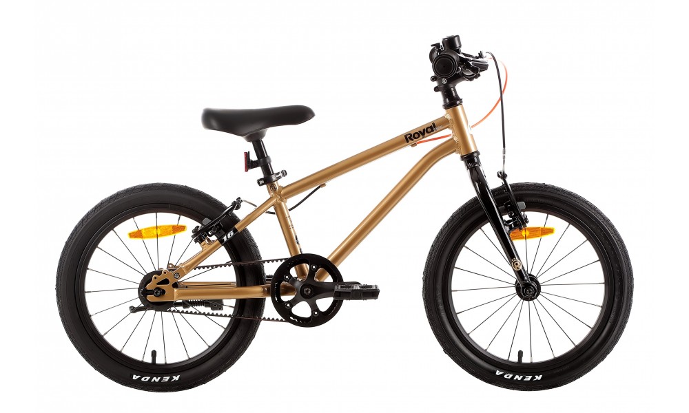 Rower dziecięcy Royal Baby BELT Super Lite 16" 2024 - złoty