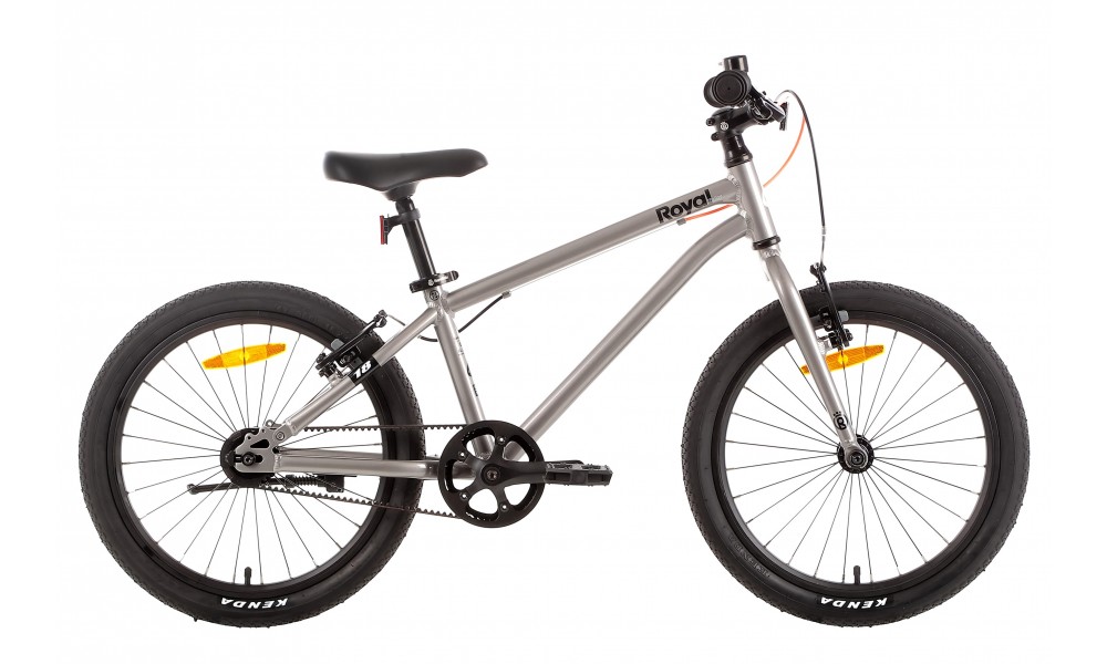 Rower dziecięcy Royal Baby BELT Super Lite 18" 2024 - srebrny