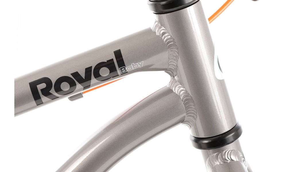 Rower dziecięcy Royal Baby BELT Super Lite 18" 2024 - srebrny