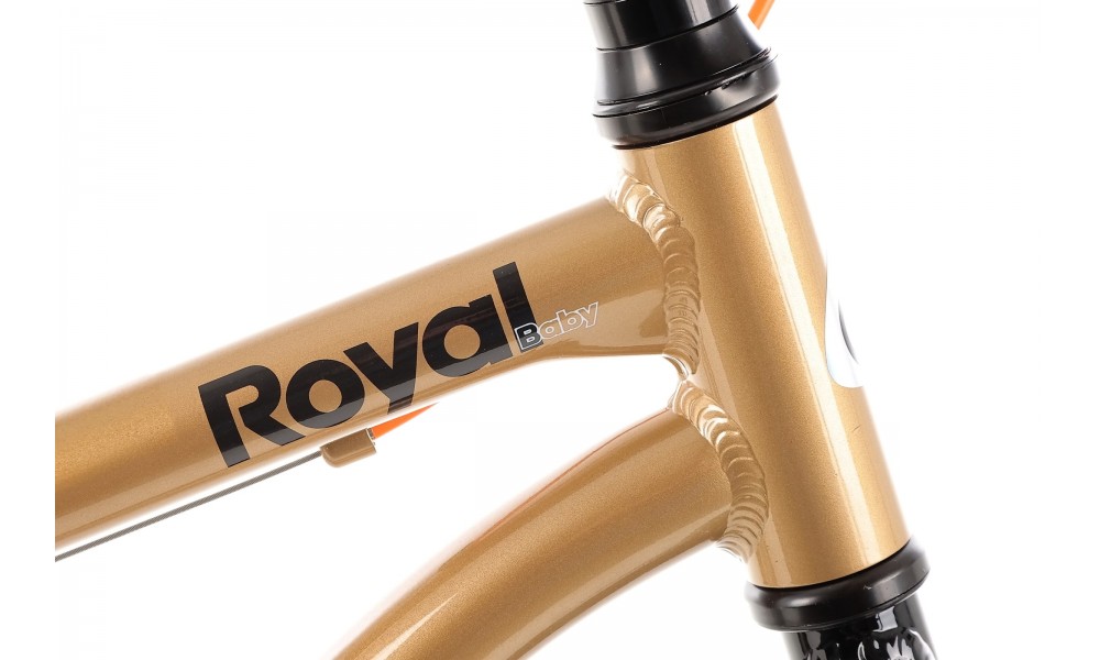 Rower dziecięcy Royal Baby BELT Super Lite 18" 2024 - złoty