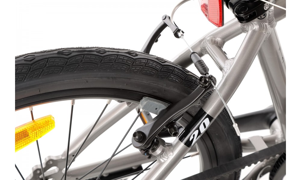 Rower dziecięcy Royal Baby BELT Super Lite 20" 2024 - srebrny