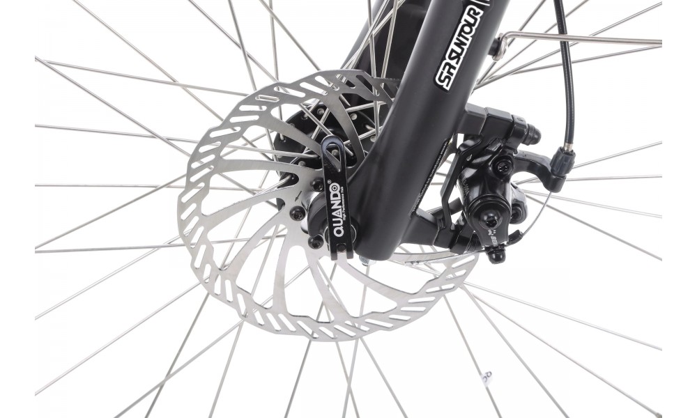 Rower trekkingowy elektryczny Ecobike X-City - cappuccino