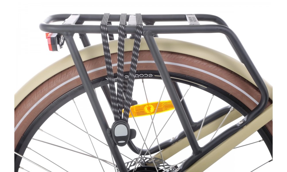 Rower trekkingowy elektryczny Ecobike X-City - cappuccino