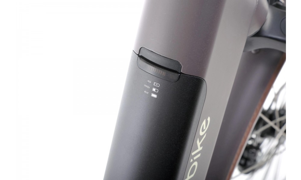 Rower trekkingowy elektryczny Ecobike X-City - coffee