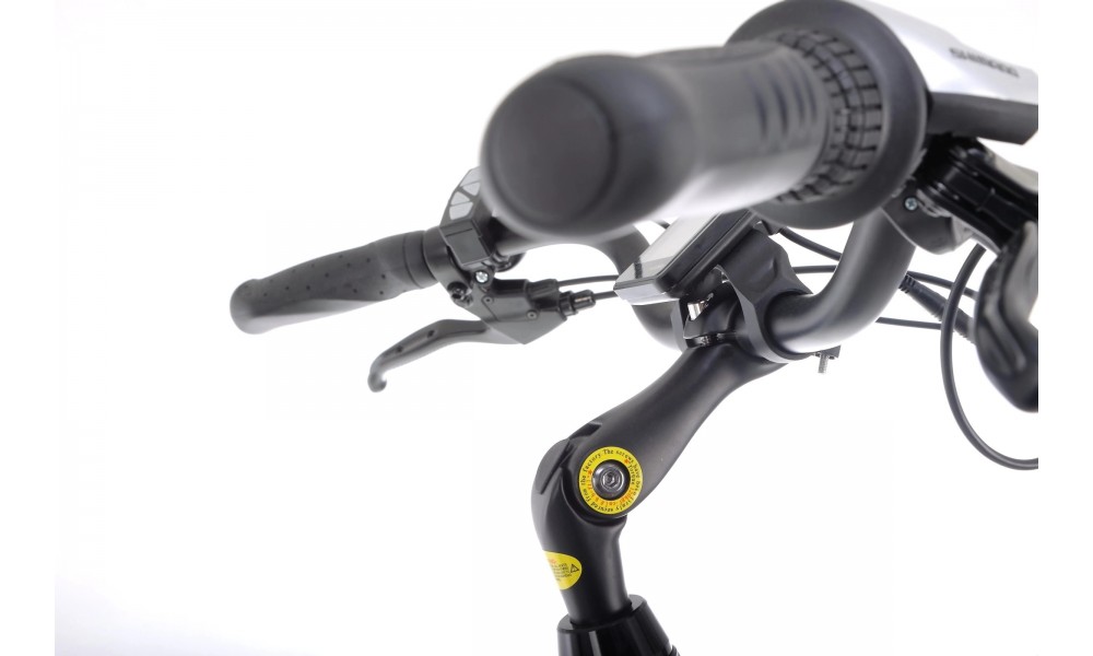 Rower trekkingowy elektryczny Ecobike X-City - coffee