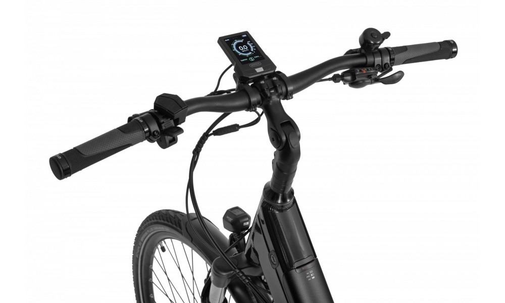 Rower trekkingowy elektryczny Ecobike X-Cross - czarny
