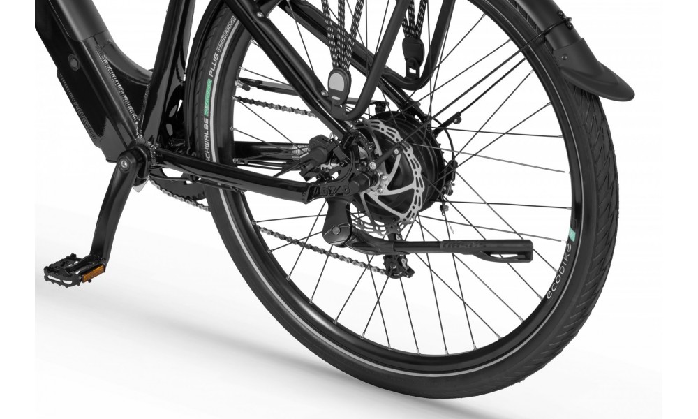 Rower trekkingowy elektryczny Ecobike X-Cross - czarny