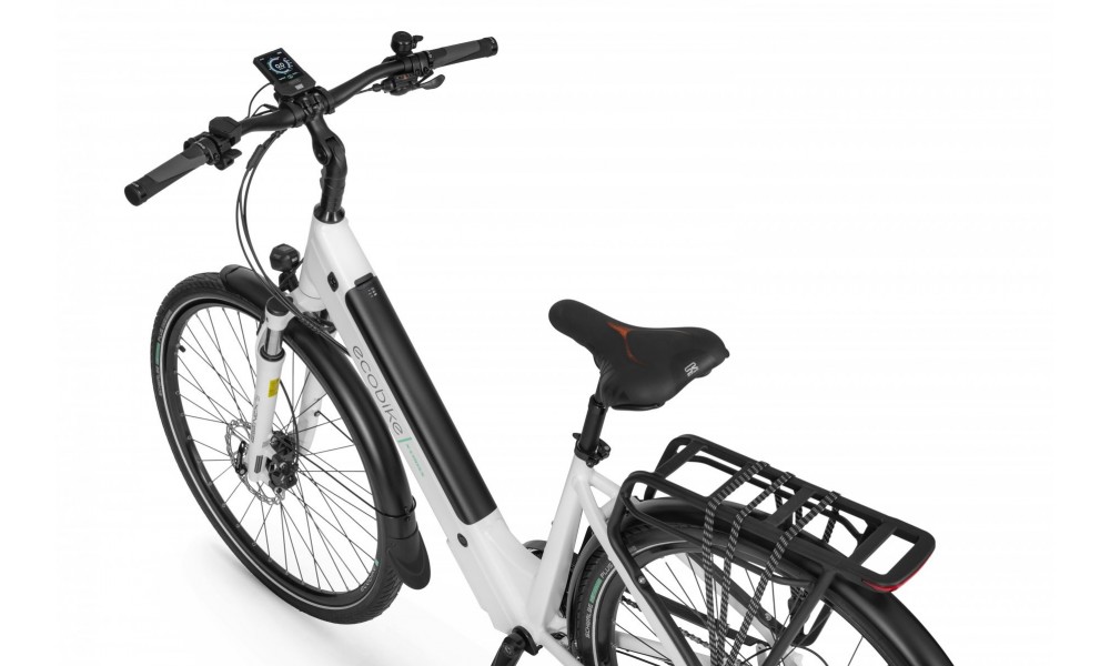 Rower trekkingowy elektryczny Ecobike X-Cross - biały