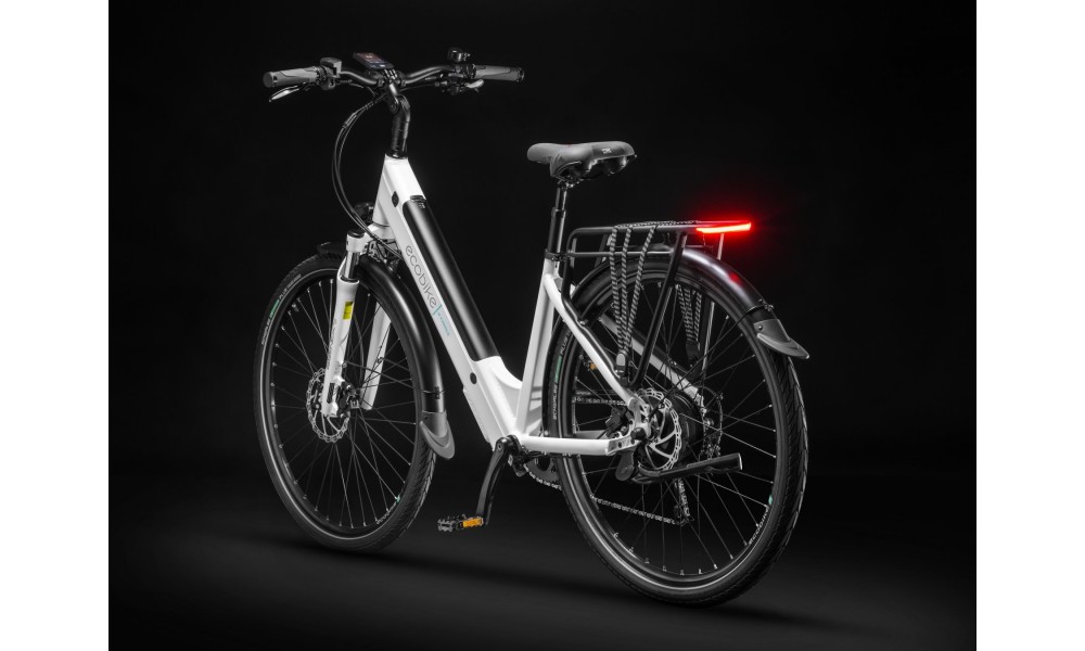 Rower trekkingowy elektryczny Ecobike X-Cross - biały