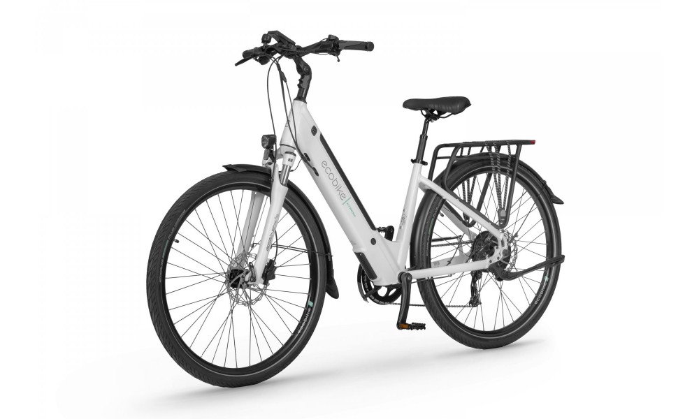 Rower trekkingowy elektryczny Ecobike X-Cross - biały