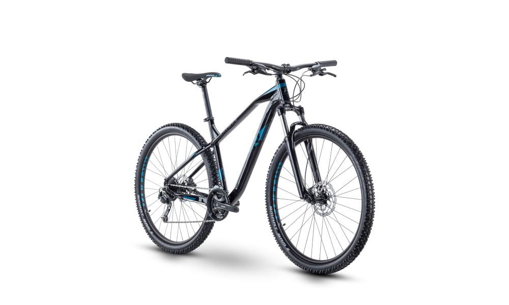 Rower górski R Raymon HardRay Nine 3.0 - czarno-niebieski