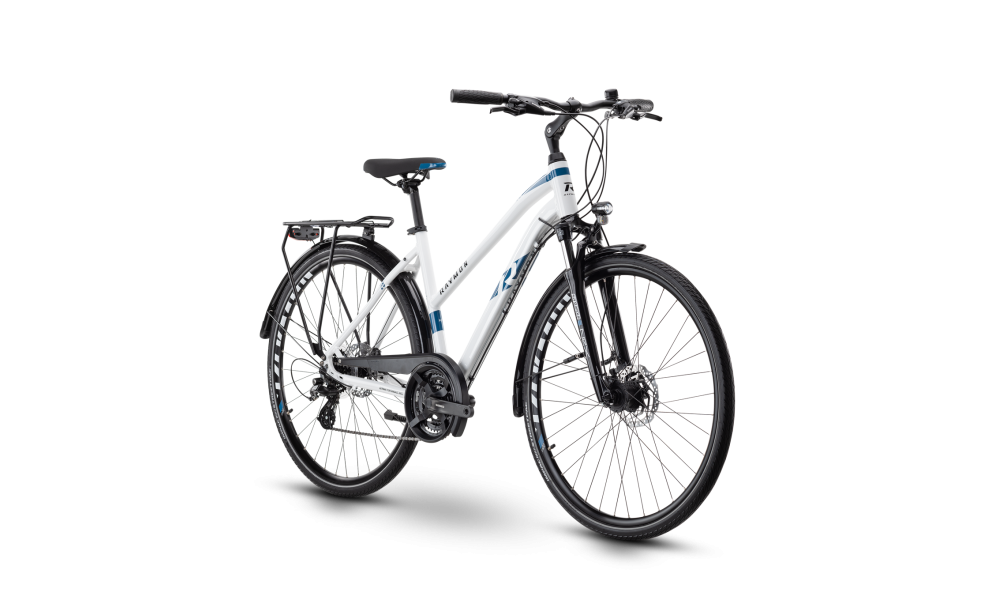 Rower trekkingowy R Raymon TourRay 2.0 Lady - biało-niebieski