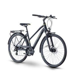 Rower trekkingowy R Raymon TourRay 2.0 Lady - czarno-zielony 1