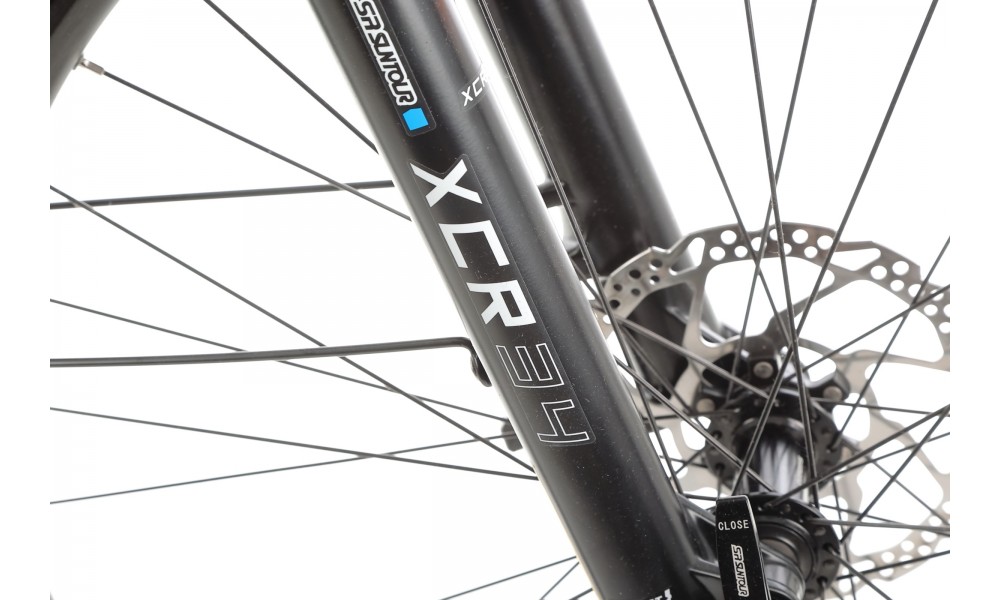 Rower trekkingowy elektryczny Ecobike Expedition Midnight Black SUV - czarny