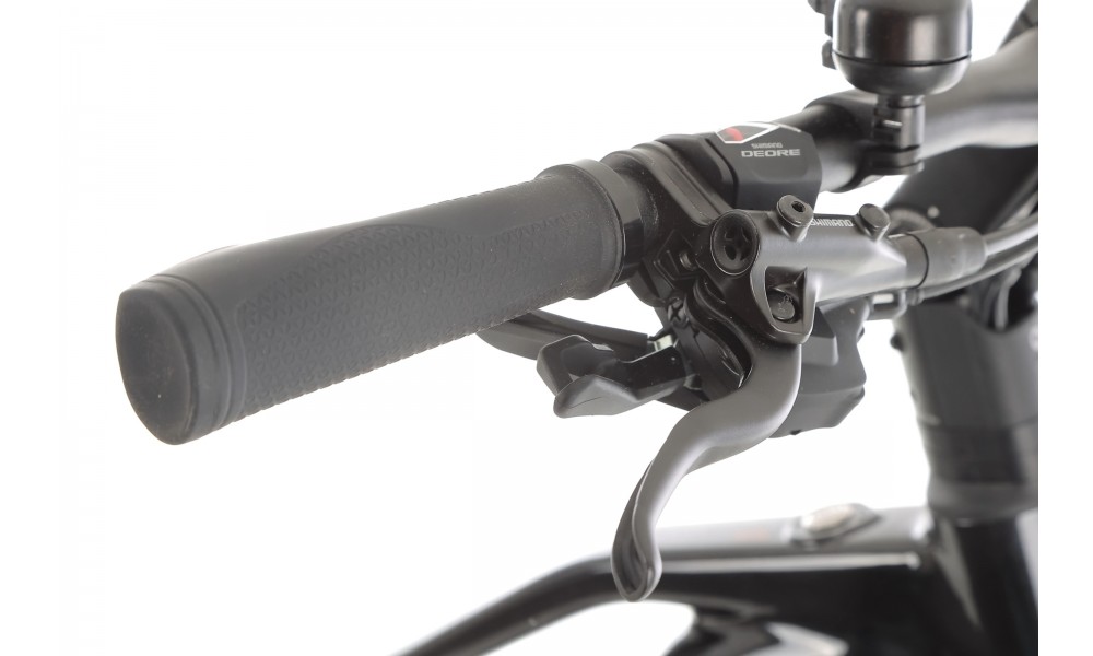 Rower trekkingowy elektryczny Ecobike Expedition Midnight Black SUV - czarny