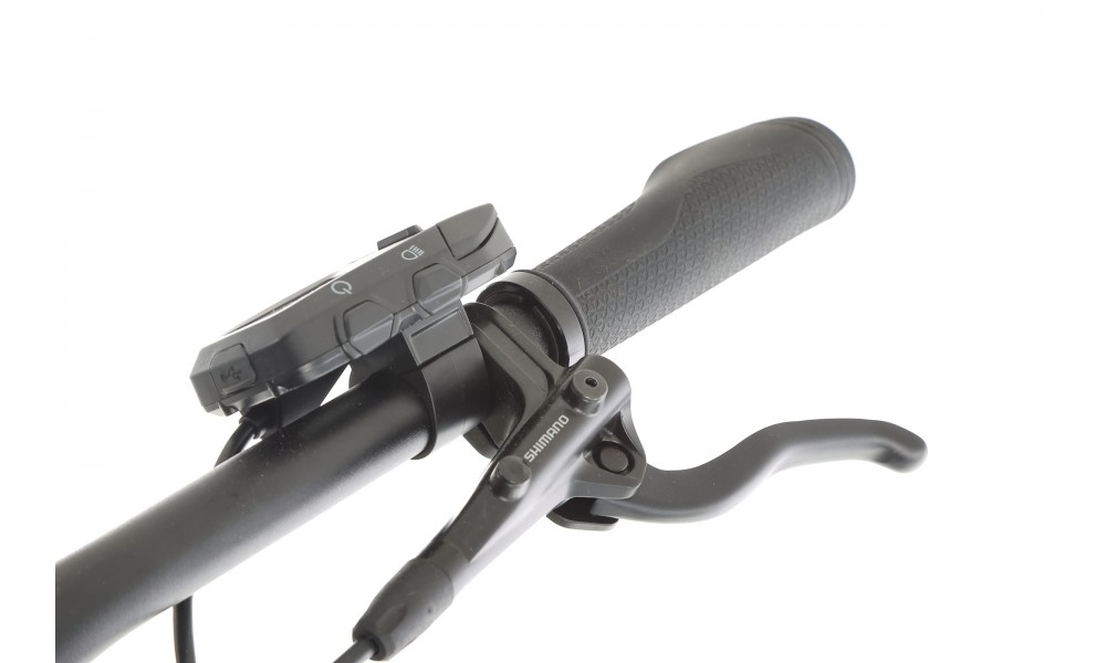 Rower trekkingowy elektryczny Ecobike Expedition Midnight Black SUV - czarny