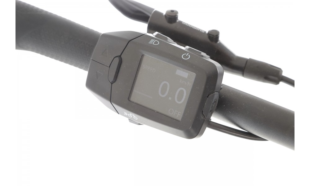 Rower trekkingowy elektryczny Ecobike Expedition Midnight Black SUV - czarny