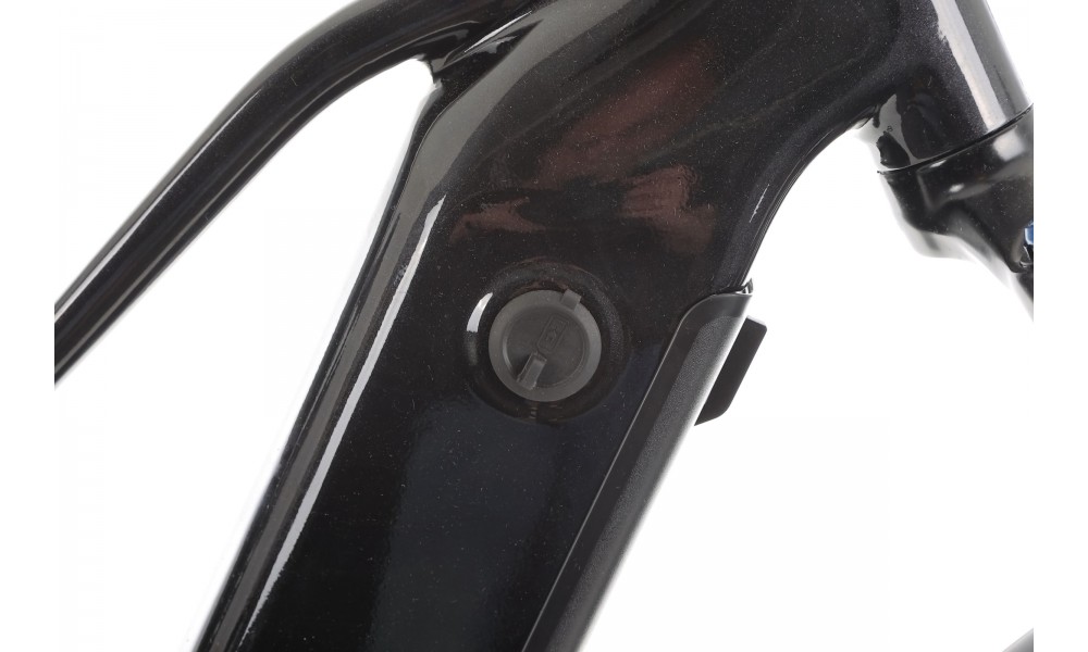 Rower trekkingowy elektryczny Ecobike Expedition Midnight Black SUV - czarny