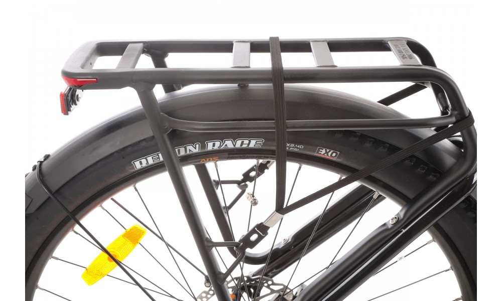 Rower trekkingowy elektryczny Ecobike Expedition Midnight Black SUV - czarny