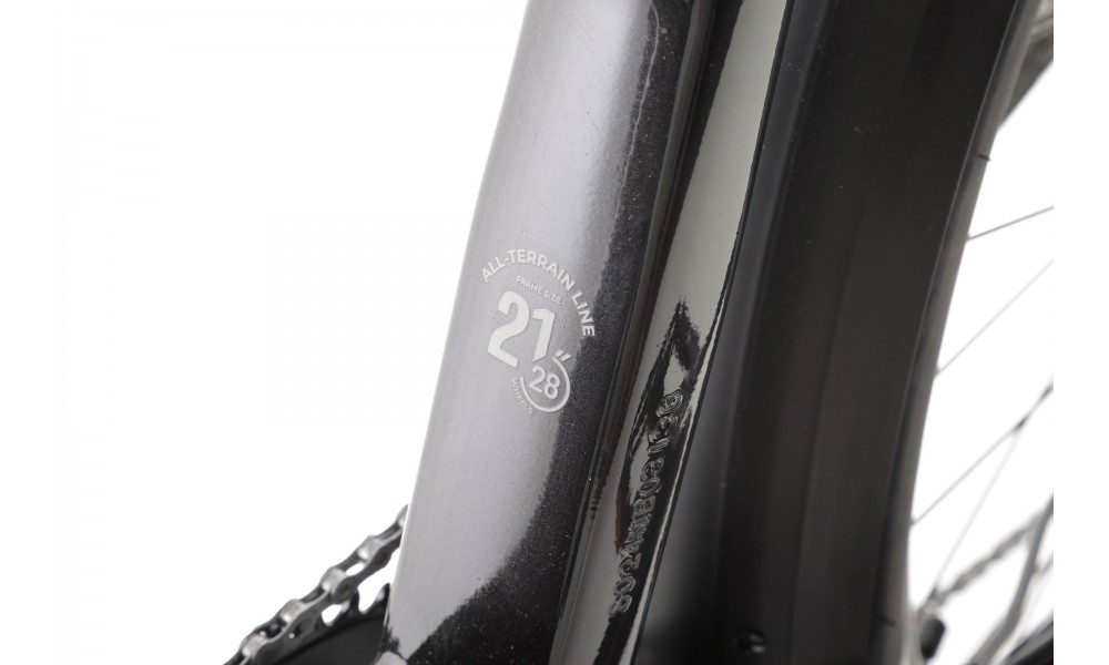 Rower trekkingowy elektryczny Ecobike Expedition Midnight Black SUV - czarny