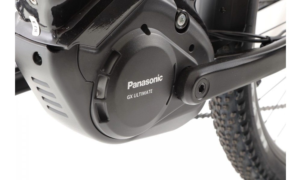 Rower trekkingowy elektryczny Ecobike Expedition Midnight Black SUV - czarny