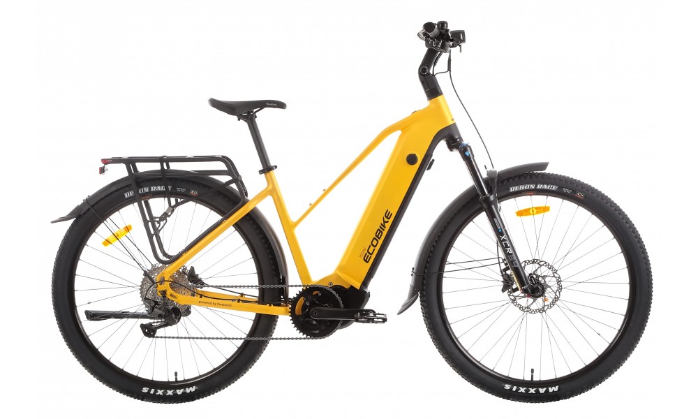 Rower trekkingowy elektryczny Ecobike Expedition Yellow SUV - żółty