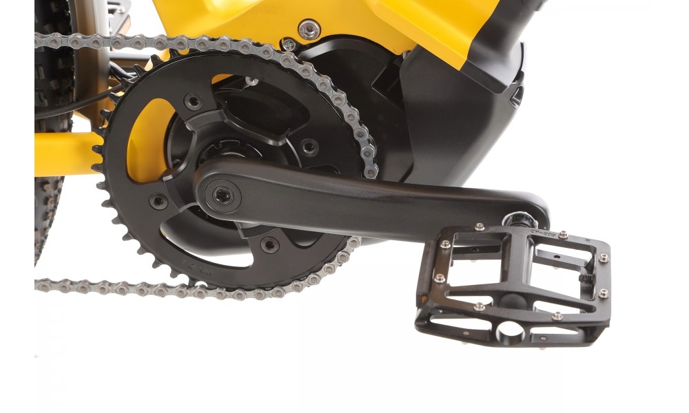 Rower trekkingowy elektryczny Ecobike Expedition Yellow SUV - żółty