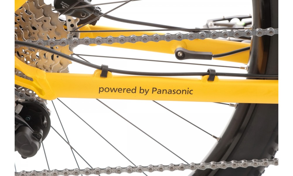 Rower trekkingowy elektryczny Ecobike Expedition Yellow SUV - żółty