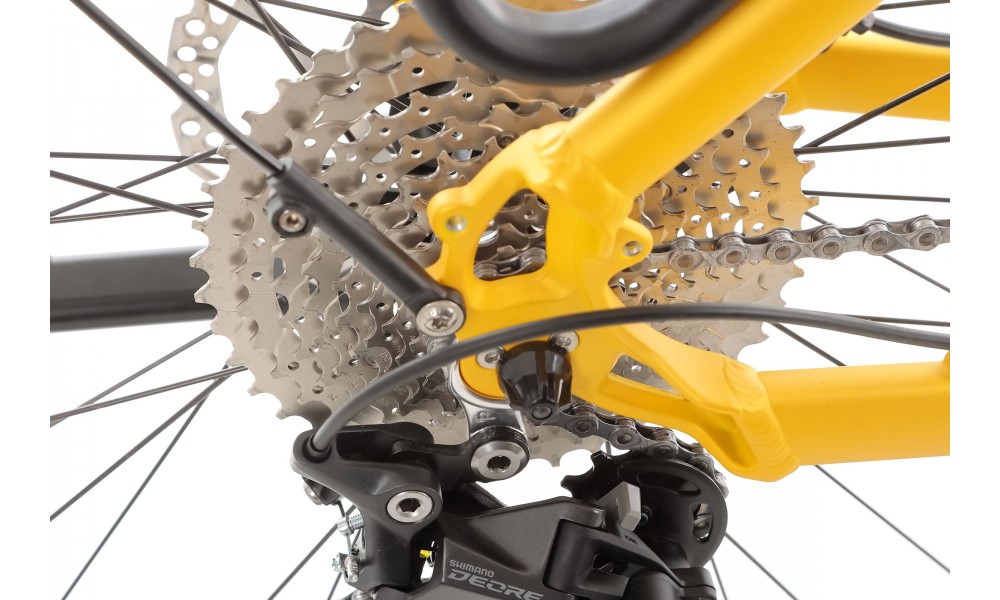 Rower trekkingowy elektryczny Ecobike Expedition Yellow SUV - żółty