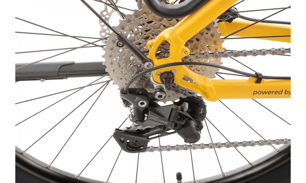 Rower trekkingowy elektryczny Ecobike Expedition Yellow SUV - żółty